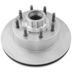 Order UQUALITY - 2054021 - Disque de frein à disque avant and Hub Assembly For Your Vehicle