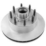 Order UQUALITY - 2054031 - Disque de frein à disque avant and Hub Assembly For Your Vehicle