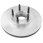 Order UQUALITY - 2054038 - Disque de frein à disque avant and Hub Assembly For Your Vehicle