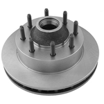 Order UQUALITY - 2054071 - Disque de frein à disque avant and Hub Assembly For Your Vehicle