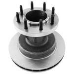 Order UQUALITY - 2054076 - Disque de frein à disque avant and Hub Assembly For Your Vehicle