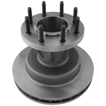 Order UQUALITY - 2054120 - Disque de frein à disque avant and Hub Assembly For Your Vehicle