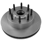 Order UQUALITY - 2054129 - Front Disc Brake Rotor and Hub Assembly For Your Vehicle