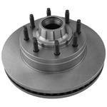 Order UQUALITY - 2054164 - Rear Disc Brake Rotor and Hub Assembly For Your Vehicle