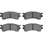 Order DYNAMIC FRICTION COMPANY - 4000-0637-00 - Front Hybrid Pads For Your Vehicle