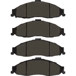 Order DYNAMIC FRICTION COMPANY - 4000-0749-00 - Front Hybrid Pads For Your Vehicle