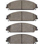 Order DYNAMIC FRICTION COMPANY - 4000-1058-00 - Front Hybrid Pads For Your Vehicle