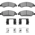 Order Front Hybrid Pads by DYNAMIC FRICTION COMPANY - 4000-1363-01 For Your Vehicle