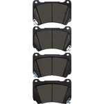 Order DYNAMIC FRICTION COMPANY - 4000-1396-00 - Front Hybrid Pads For Your Vehicle