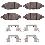 Order Front Hybrid Pads by DYNAMIC FRICTION COMPANY - 4000-1649-01 For Your Vehicle