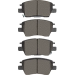 Order DYNAMIC FRICTION COMPANY - 4000-1844-00 - Front Hybrid Pads For Your Vehicle