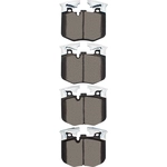 Order DYNAMIC FRICTION COMPANY - 4000-1867-00 - Front Hybrid Pads For Your Vehicle