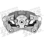 Order Front Left Rebuilt Caliper With Hardware by ARMATURE DNS - SC0207 For Your Vehicle