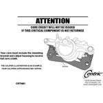 Order Front Left Rebuilt Caliper With Hardware by CENTRIC PARTS - 141.40050 For Your Vehicle