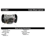 Order Front Left Wheel Cylinder by CENTRIC PARTS - 134.62021 For Your Vehicle