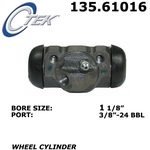 Order Front Left Wheel Cylinder by CENTRIC PARTS - 135.61016 For Your Vehicle