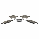 Order Front Organic Pads by MOTORCRAFT - BR1047D For Your Vehicle