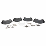 Order Front Organic Pads by MOTORCRAFT - BR1164C For Your Vehicle