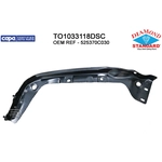 Order Front Passenger Side Bumper Cover Retainer - TO1033118DSC For Your Vehicle