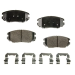 Order AGNA BRAKES - CXD1125 - Front Disc Brake Pad Set For Your Vehicle