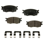 Order Front Premium Ceramic Pads by AGNA BRAKES - CXD1156 For Your Vehicle