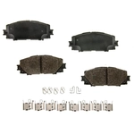 Order Front Premium Ceramic Pads by AGNA BRAKES - CXD1184 For Your Vehicle