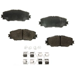 Order Front Premium Ceramic Pads by AGNA BRAKES - CXD1210 For Your Vehicle