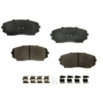 Order Front Premium Ceramic Pads by AGNA BRAKES - CXD1258 For Your Vehicle