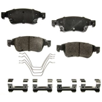 Order AGNA BRAKES - CXD1287 - Front Disc Brake Pad Set For Your Vehicle