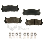 Order Front Premium Ceramic Pads by AGNA BRAKES - CXD1293 For Your Vehicle