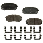 Order Front Premium Ceramic Pads by AGNA BRAKES - CXD1295 For Your Vehicle