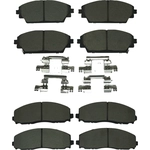Order AGNA BRAKES - CXD1728 - Front Disc Brake Pad Set For Your Vehicle