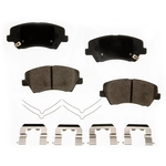 Order AGNA BRAKES - CXD1828 - Front Premium Ceramic Disc Brake Pad Set For Your Vehicle