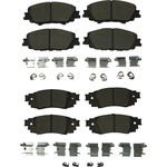 Order AGNA BRAKES - CXD2045 - Front Premium Ceramic Disc Brake Pad Set For Your Vehicle