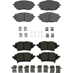 Order AGNA BRAKES - CXD2076 - Front Premium Ceramic Disc Brake Pad Set For Your Vehicle