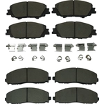 Order AGNA BRAKES - CXD2176 - Front Premium Ceramic Disc Brake Pad Set For Your Vehicle