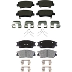 Order AGNA BRAKES - CXD2285 - Front Premium Ceramic Disc Brake Pad Set For Your Vehicle