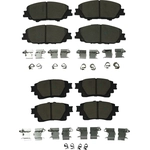 Order Front Premium Ceramic Pads by AGNA BRAKES - CXD2310 For Your Vehicle