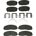 Order AGNA BRAKES - CXD2402 - Front Premium Ceramic Disc Brake Pad Set For Your Vehicle