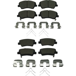 Order AGNA BRAKES - CXD2418 - Front Premium Ceramic Disc Brake Pad Set For Your Vehicle