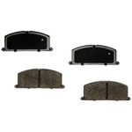 Order AGNA BRAKES - CXD242 - Front Premium Ceramic Disc Brake Pad Set For Your Vehicle