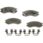 Order AGNA BRAKES - CXD507 - Front Disc Brake Pad Set For Your Vehicle