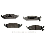 Order AGNA BRAKES - CXD650 - Front Premium Ceramic Disc Brake Pad Set For Your Vehicle