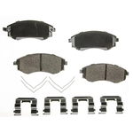 Order AGNA BRAKES - CXD700 - Front Premium Ceramic Disc Brake Pad Set For Your Vehicle