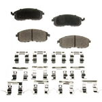 Order AGNA BRAKES - CXD815 - Front Premium Ceramic Disc Brake Pad Set For Your Vehicle