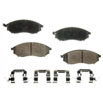 Order AGNA BRAKES - CXD888 - Front Premium Ceramic Disc Brake Pad Set For Your Vehicle