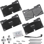 Order Front Premium Ceramic Pads by BENDIX - CFC2173 For Your Vehicle