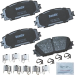 Order Front Premium Ceramic Pads by BENDIX - CFC1184 For Your Vehicle