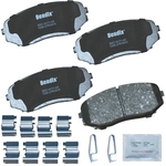 Order Front Premium Ceramic Pads by BENDIX - CFC1258 For Your Vehicle