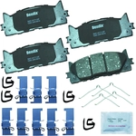 Order Front Premium Ceramic Pads by BENDIX - CFC1293 For Your Vehicle